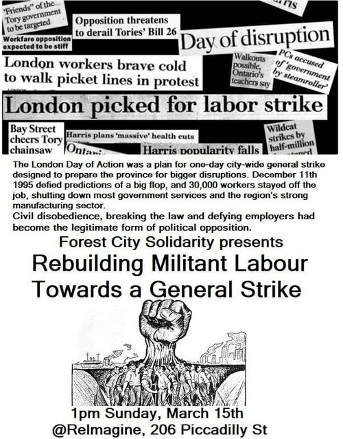 Rebuilding Militant Labour Towards a General Strike